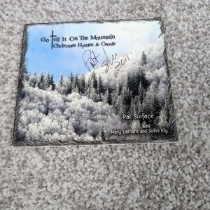 Pat Surface Go Tell It On The Mountain Christmas Hymns Carols CD Signed